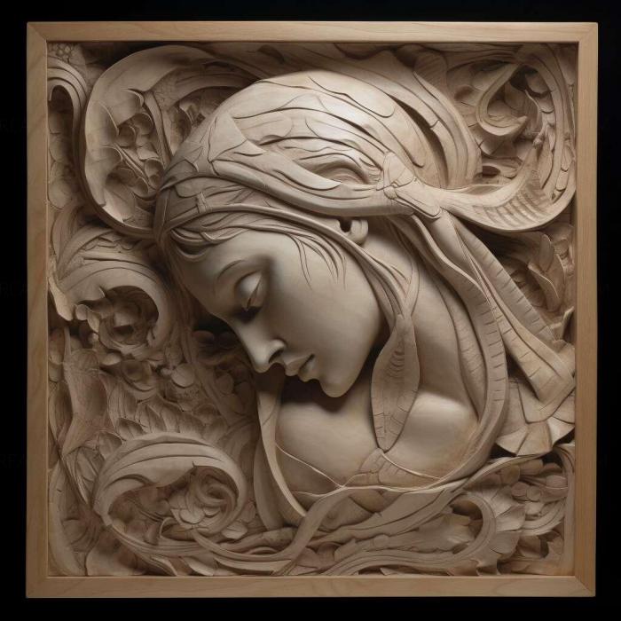 نموذج ثلاثي الأبعاد لآلة CNC 3D Art 